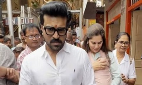 Ram Charan with Upasana