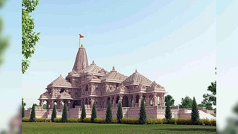 A preview of grand Ram Temple. (Photo/ANI)