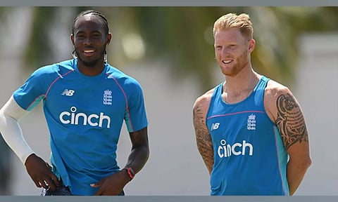 ofra Archer (L) and Ben Stokes (R)
