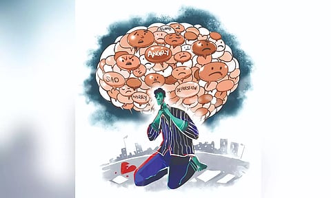 NCRB's recent data shows that 19,834 suicides were reported in TN in 2022. (Illustration by Saai)