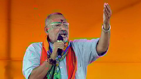 Union minister Giriraj Singh (PTI)