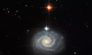 Hubble Telescope images galaxy with ‘forbidden’ light