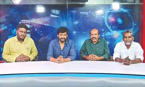 (L to R) Johan, Vidharth, Subramaniam and Ravi Murukaya