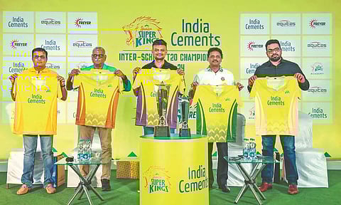 R Parthasarathy (Chief Marketing Officer, The India Cements Limited), K S Viswanathan (CEO, Chennai Super Kings Cricket Limited), Hemang Badani (Former India Cricketer), TJ Srinivasaraju (Managing Director, Freyer International Logistics Pvt Ltd), Bharath Adithyan (Equitas Small Finance Bank)