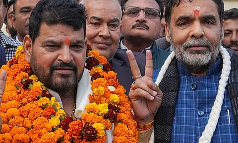 Brij Bhushan Singh and Sanjay Singh (Photo: PTI)
