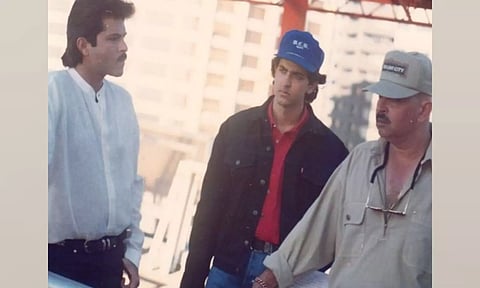 Hrithik Roshan, Anil Kapoor and Rakesh Roshan (ANI)