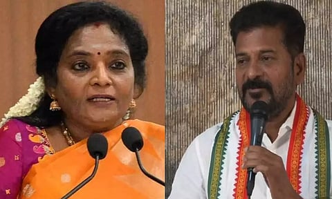 Tamilisai Soundarajan; A Revanth Reddy (Maalaimalar)