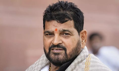 Former WFI chief Brij Bhushan Sharan Singh (PTI)