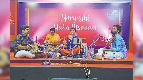 Concert at Kauvery Hospital auditorium