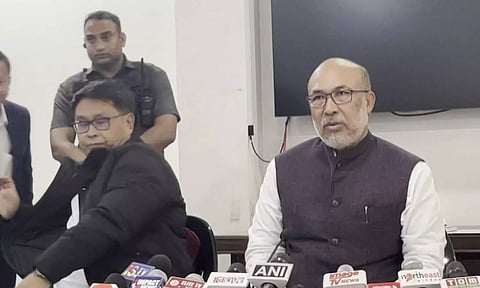 Manipur Chief Minister N Biren Singh (ANI)