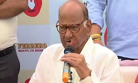 NCP President Sharad Pawar (ANI)