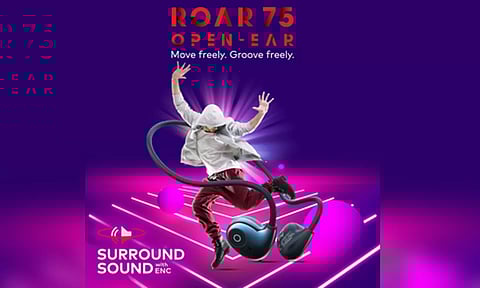 &nbsp;itel ROAR 75 Open-Ear Buds (Photo: IANS)