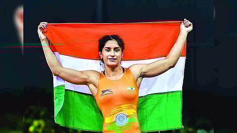 Star wrestler Vinesh Phogat