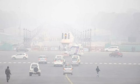 Fog in New Delhi (IANS)