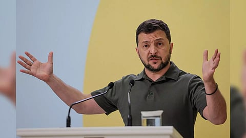 &nbsp;President Volodymyr Zelensky (Reuters)