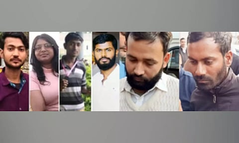 Parliament security breach arrested persons (IANS)