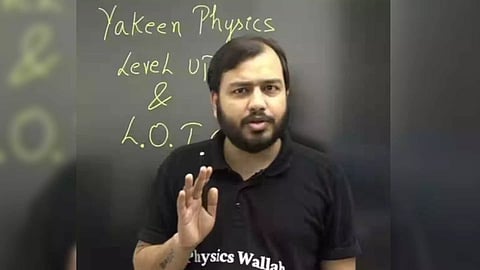 Alakh Pandey, Founder and CEO PhysicsWallah (Photo: @PhysicswallahAP)