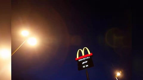 The corporate logo of McDonald's Corp (Reuters)