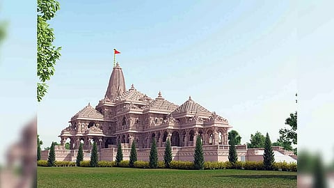 A preview of grand Ram Temple in Ayodhya (Photo/ANI)