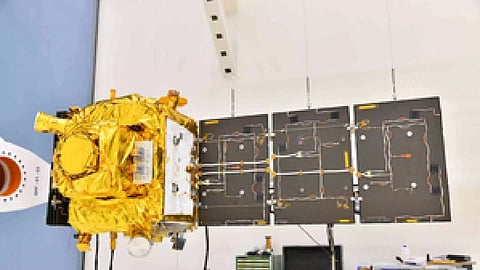 India's Polar Satellite Launch Vehicle-C58 (PSLV-C58) on Monday morning lifted off with the country's X-ray Polarimeter Satellite (XPoSat) (Photo/IANS)