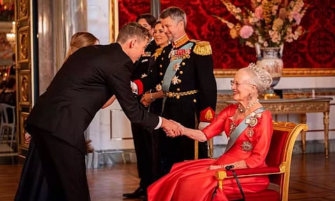 Denmark's Queen Margrethe II (Reuters)