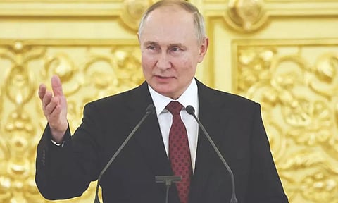 &nbsp;Russian president Vladimir Putin&nbsp;