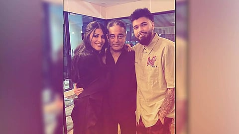 Shruti Haasan, Kamal Haasan, Santanu Hazarika (Instagram)