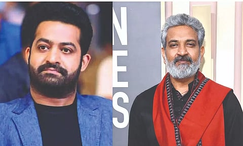 Jr NTR; SS Rajamouli