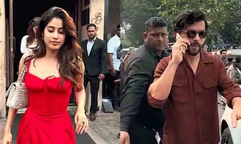 Janhvi Kapoor and Shikhar Pahariya (IANS)