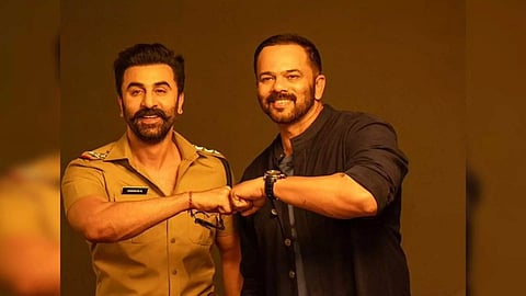 Ranbir dons cop look, hints at his collaboration with Rohit Shetty