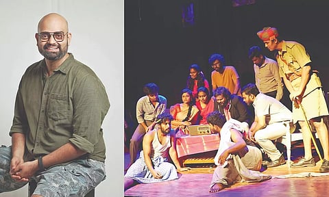 Sabarivas V K; Still from the previous show