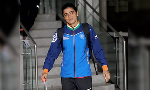 India's hockey women team captain Savitha (IANS)&nbsp;