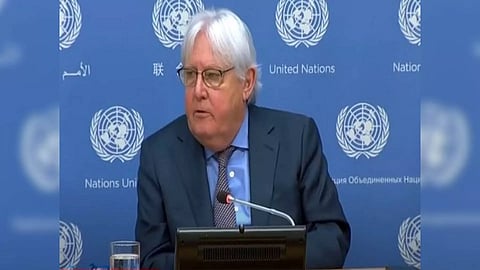 Martin Griffiths, Under Secretary-General of the United Nations for Humanitarian Affairs (ANI)