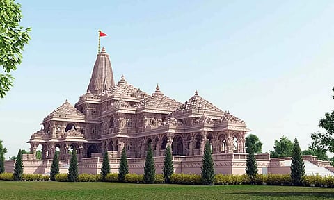 Ram Temple in Ayodhya (ANI)