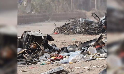 Visual from the spot