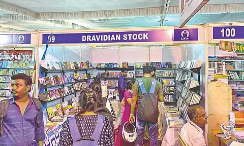 The Dravidian Stock stall