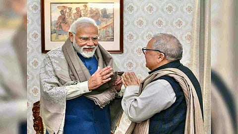 Rajasthan Governor Kalraj Mishra meets Prime Minister Narendra Modi (Photo/ANI)