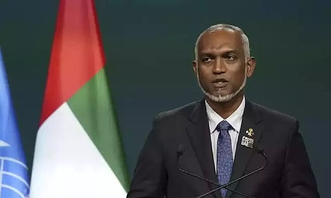 Maldives President Muizzu (AP)