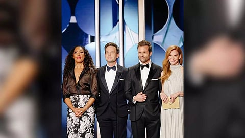 Suits cast (Image: Golden Globes' Instagram page)