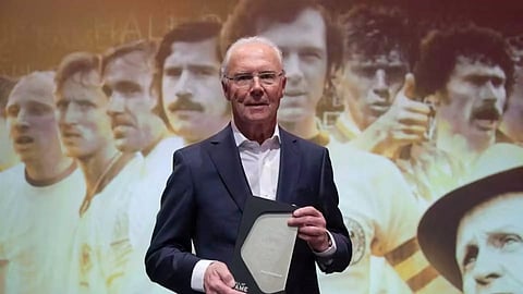 German soccer legend Franz Beckenbauer