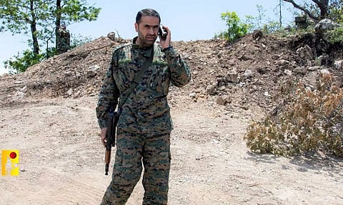 Wissam al-Tawil, commander of Hezbollah's elite Radwan force (Photo: Reuters)