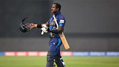 Sri Lankan cricketer Angelo Mathews (ICC)