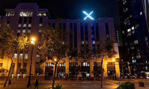 Headquarters of the messaging platform X, formerly known as Twitter, in downtown San Francisco, California (Photo: Reuters)