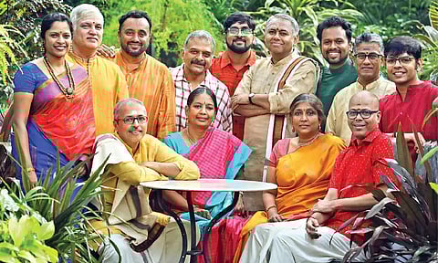 TM Krishna with the team of Friends in Concert