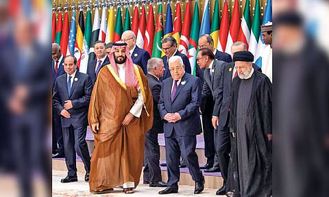 Saudi balancing Israel ties and solution to Gaza