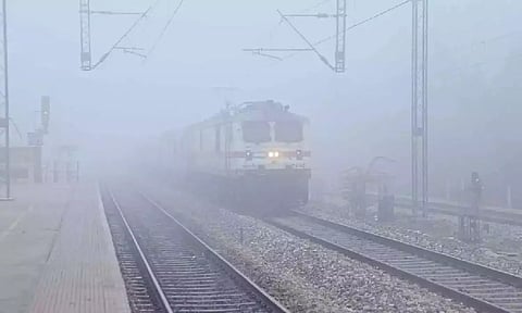 Visual from Delhi. (PTI)