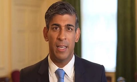 UK PM Rishi Sunak. (ANI)