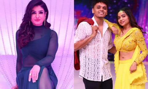 Raveena Tandon moved by Manisha Rani's dance on 'Tip Tip Barsa Paani’