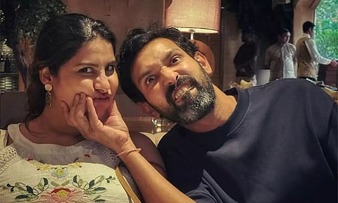 Vikrant Massey with wife Sheetal (Photo: Instagram)
