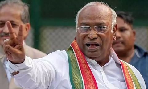 Congress Chief Mallikarjun Kharge